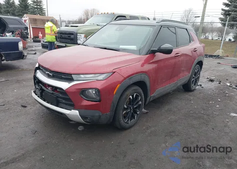 2021 Chevrolet Trailblazer Fwd Rs z USA, uszkodzony, nr VIN KL79MTSL9MB041738